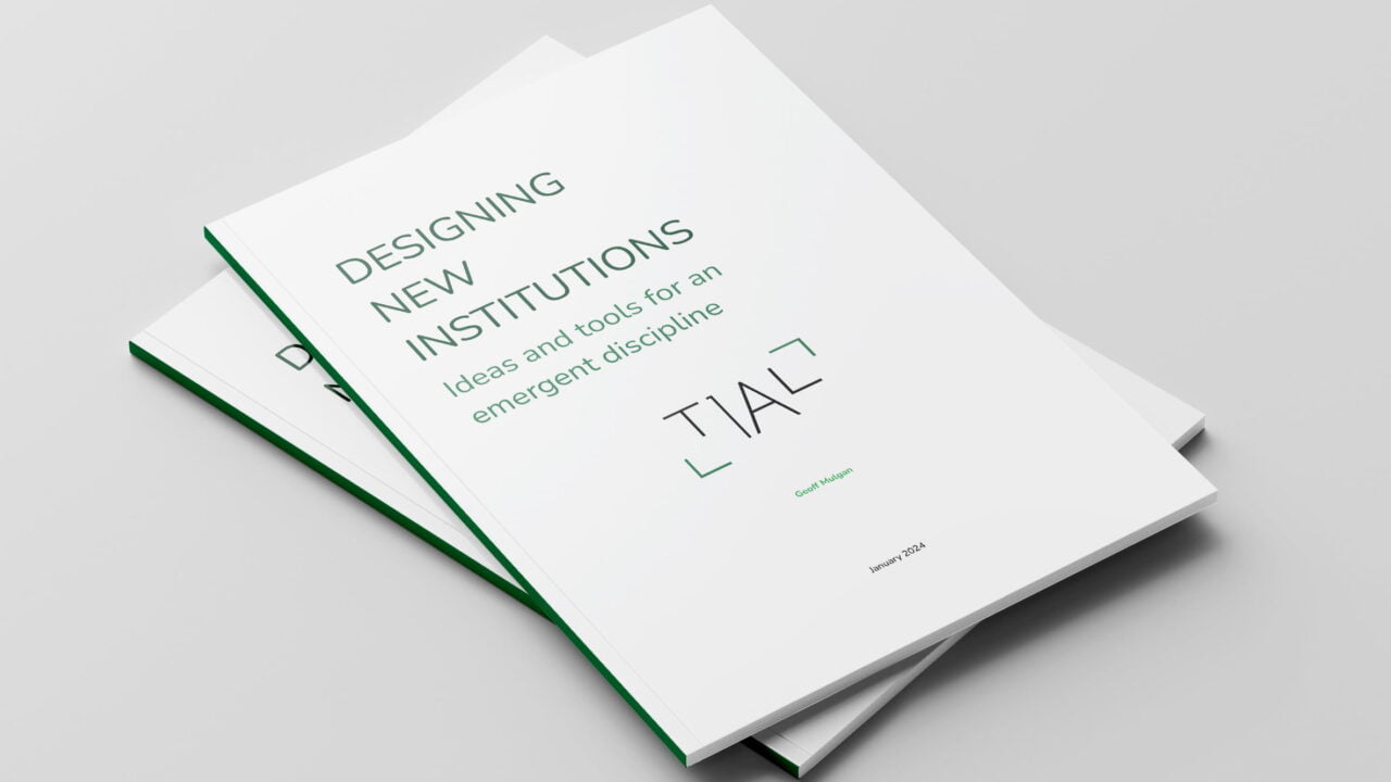 Mockup of the publication